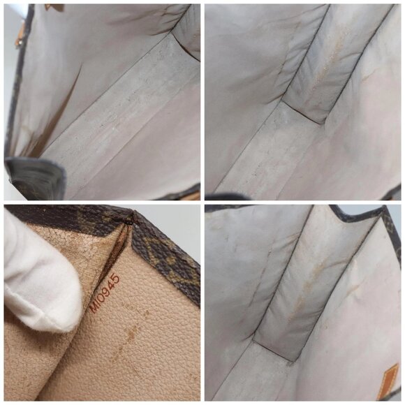 LOUIS VUITTON Monogram Sac Plat Hand Bag - Picture 14 of 15